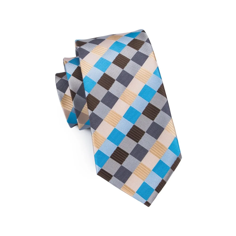 DN 275 Новый Классический! Мужской галстук из 100% жаккарда и шелка|woven silk necktie|silk