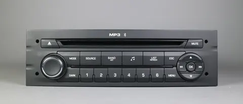 Оригинальная большая панель RD45, автомобильное радио с CD, USB, Bluetooth, aux, MP3, для Peugeot 207, 206, 307, 308, 807, Citroen C2, C3, C4, C5, C8