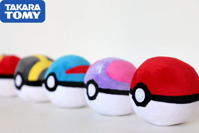 Плюшевая кукла Takara Tomy брелок для ключей с шариком Pokemon Animals|Персонажи