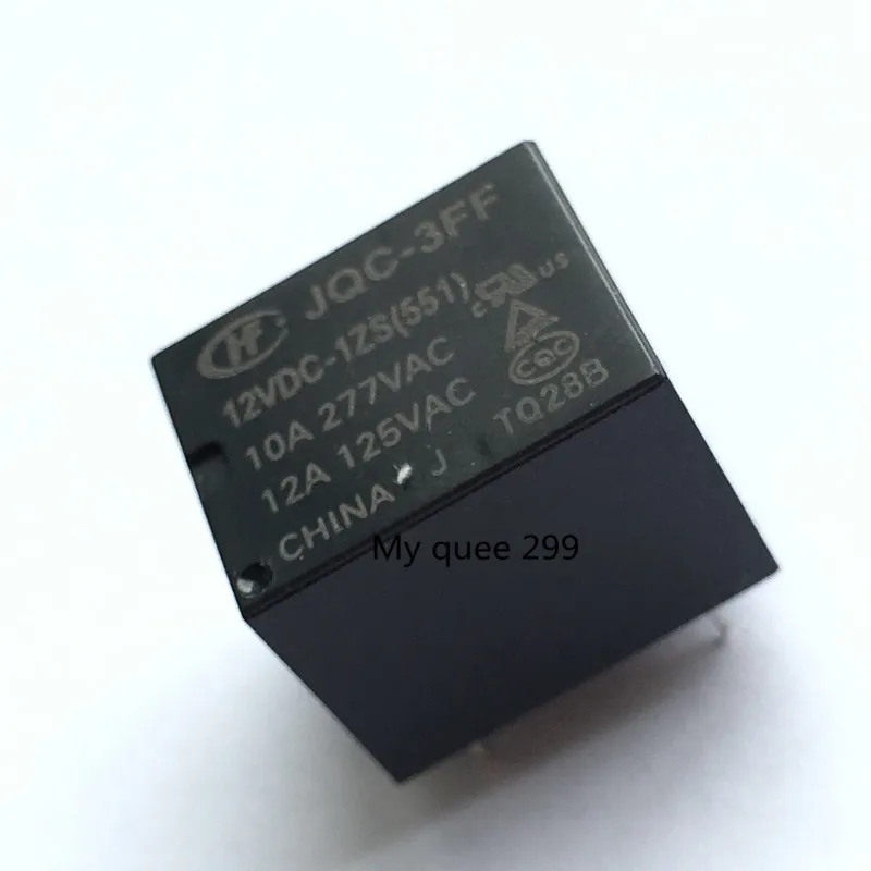 20 шт./лот реле питания HF3FF JQC-3FF-9VDC-1ZS JQC-3FF-12VDC-1ZS 10A250VAC 5pin | Обустройство дома
