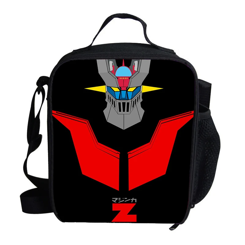 Аниме Mazinger Z дизайн термоизолированная сумка холодильник для мальчиков детские