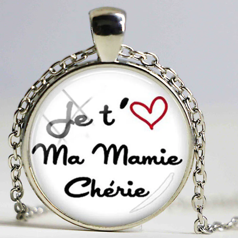 Новая модная подвеска Jaime Mamie Художественная печать фото ювелирные изделия Je Suis Une
