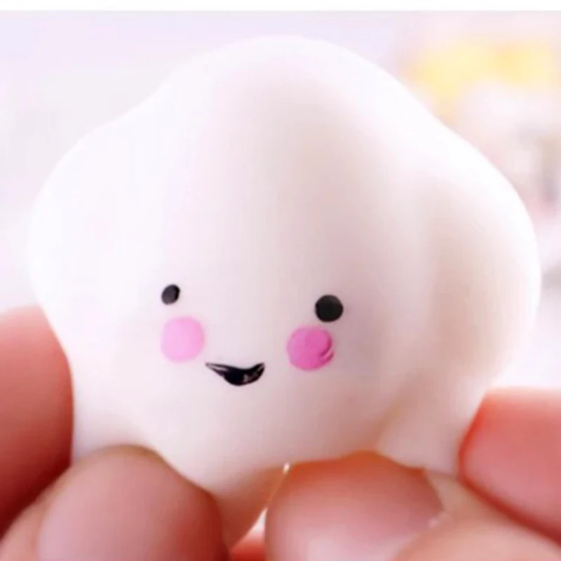 1 шт. Новый Kawaii Мини маленькое облако мягкий Сжимать Пресс медленно растет хлеб