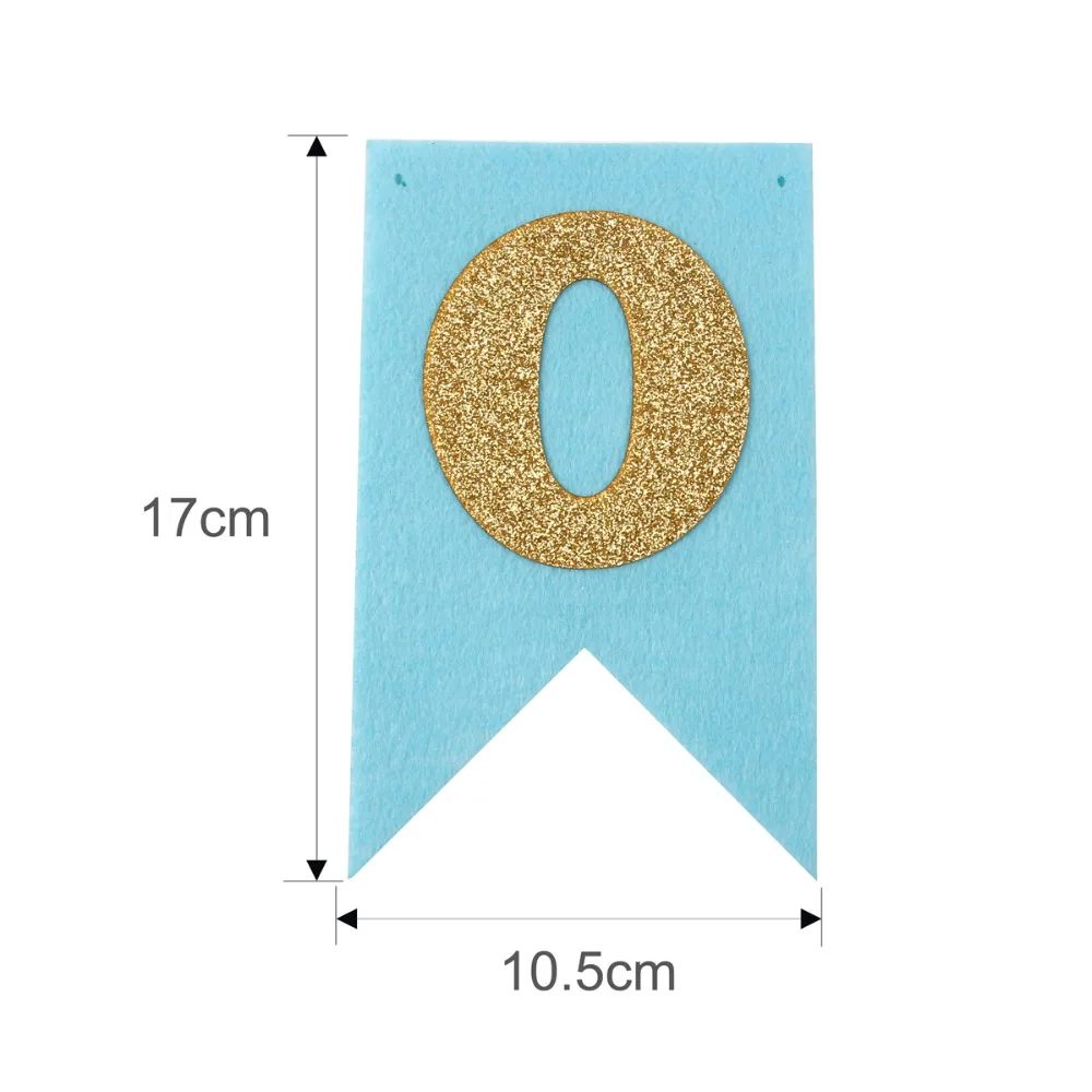 QIFU детское кресло для первого дня рождения баннер с флагом украшения детского