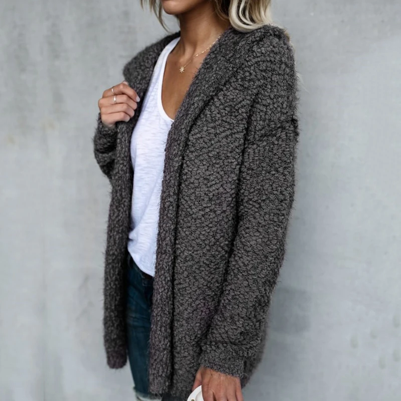 Long Cardigan Women Sleeve Knitted Sweater Cardigans Autumn Winter Womens Warm Sweaters Coat 2018 Jersey Mujer Invierno |