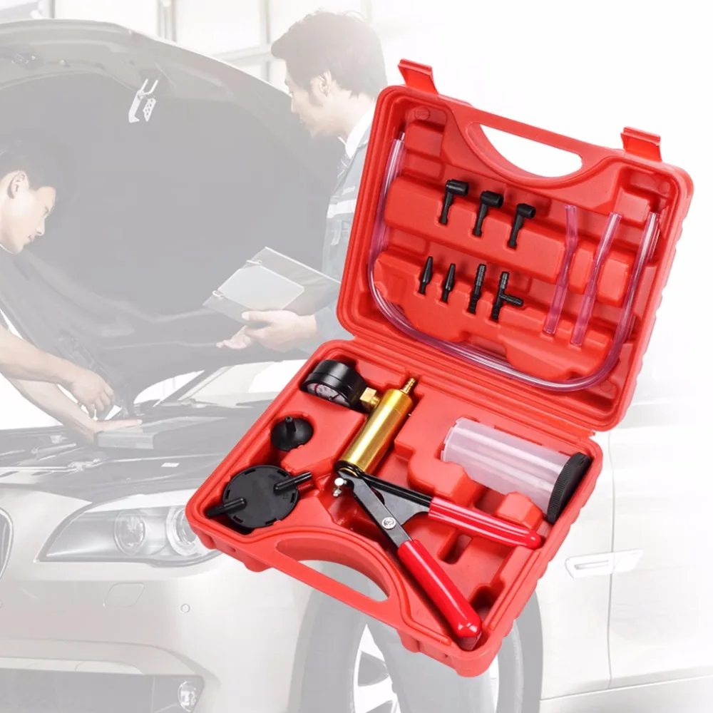 1 комплект Автомобильный Ручной Масляный всасывающий насос тормозной Bleeder