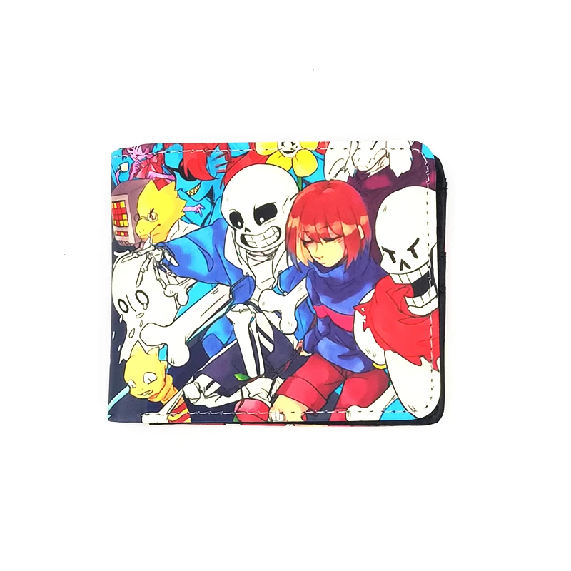 Горячие игры Undertale фриск портмоне Человек Популярные денег с множеством