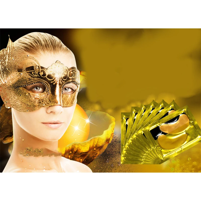 100 шт. Коллагеновые патчи для области вокруг глаз от Тёмных кругов и мелких