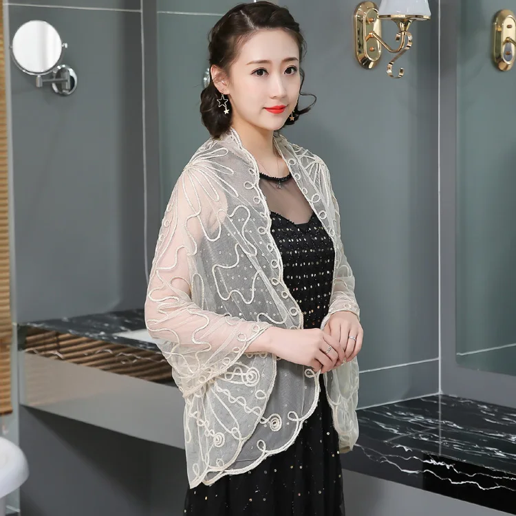 Женская накидка BLINGSTORY с рукавами летучая мышь 1920-х пайетками и бисером вечерняя