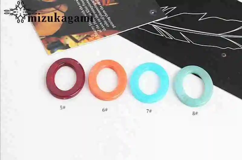 Смола уксусной кислоты узоры Овальные Подвески 10 шт./лот для DIY висячие серьги аксессуары для ювелирных изделий