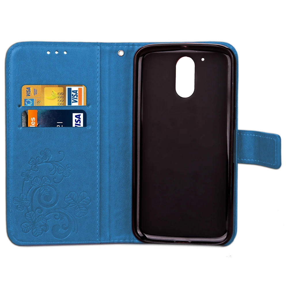 OUZifish узор Кожаный чехол для Motorola Moto G4/мото G4 плюс Чехол 5 дюймов Mobile телефона с