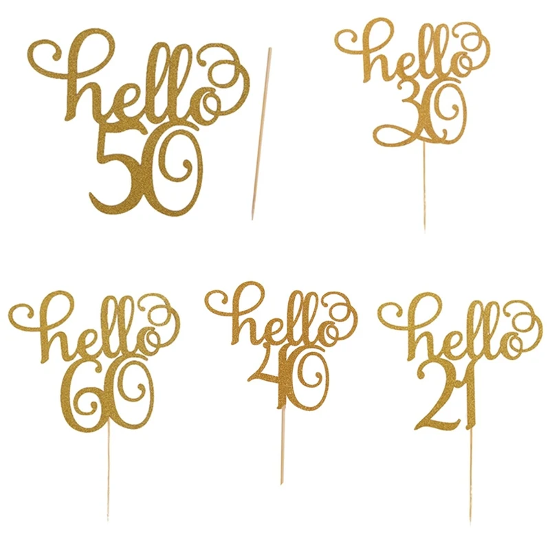 1 предмет новинка брюки с золотым блеском Hello 30 21 40 50 60 торт фигурки жениха и