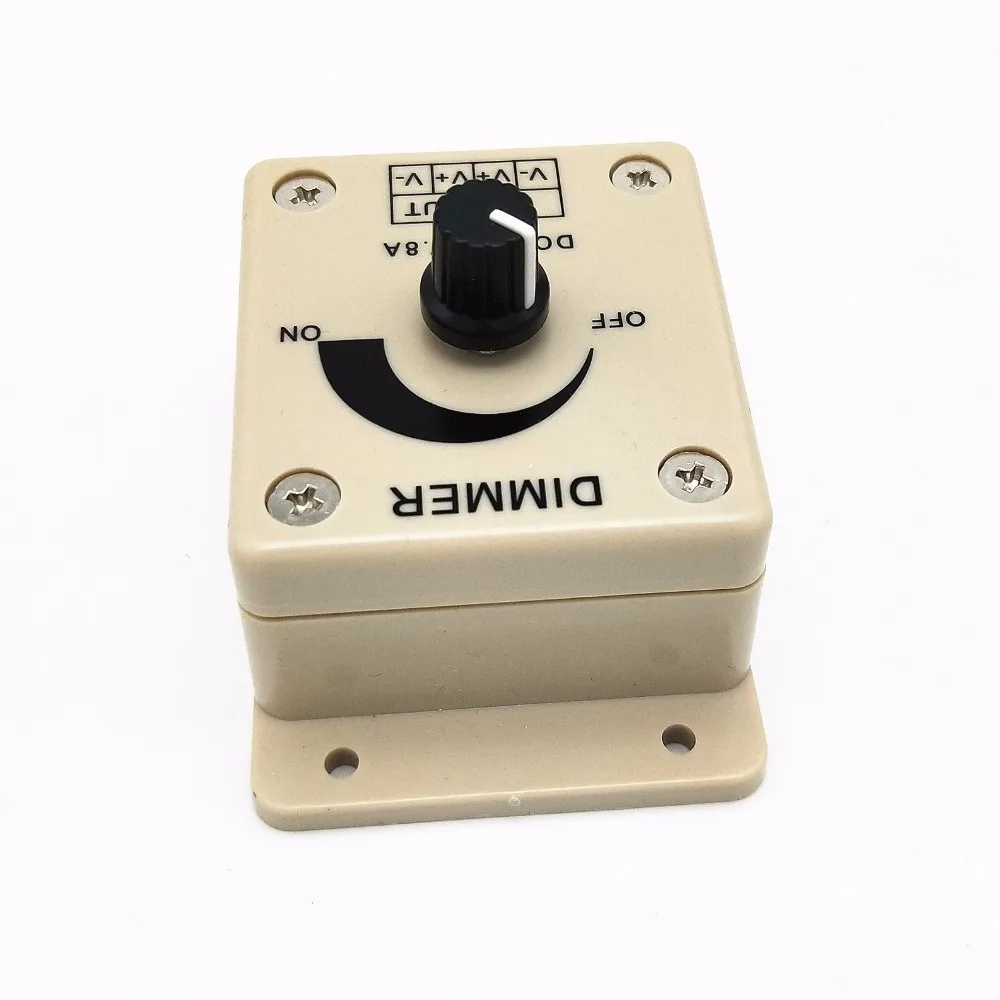 Белый светодиодный регулятор яркости 12 В 24 8 А|led dimmer switch|dimmer switchadjustable brightness |