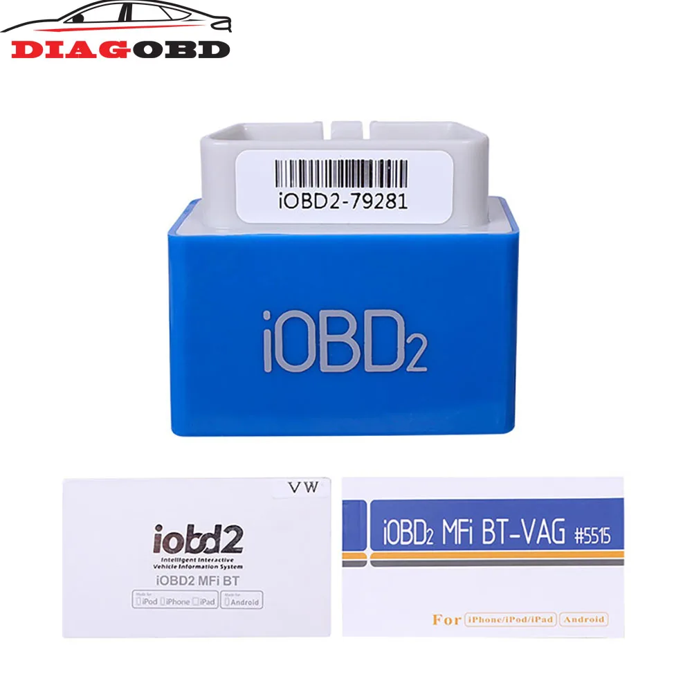 XTOOL iOBD2 Поддержка Android и IOS по Bluetooth бесплатное обновление онлайн MFi BT