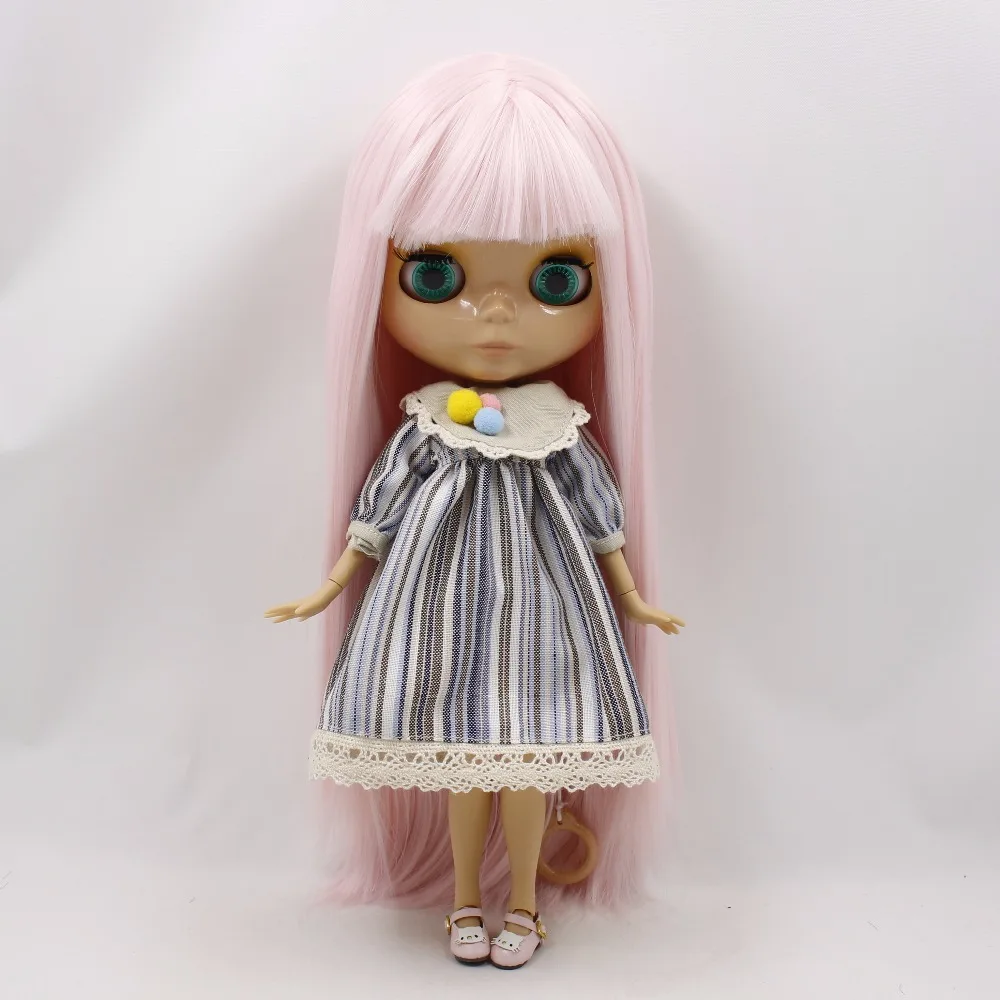 Кукла ледяная DBS Blyth наряд licca Полосатое платье с бантом кружевная игрушка одежда