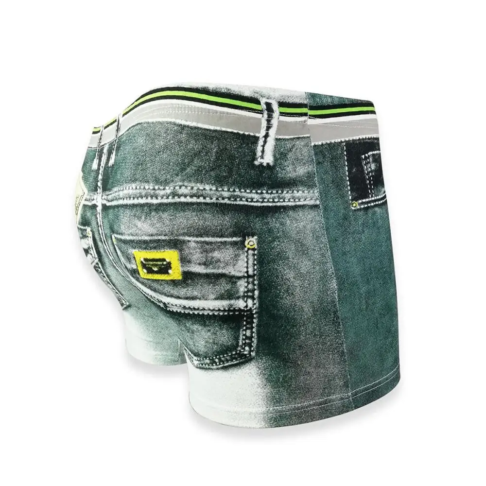 Нижнее белье мужское прозрачные шорты с принтом губ | Мужская одежда