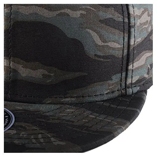 WuKe вышивка Snapback бейсболка плоские поля хип-хоп кепки черный камуфляж волны |