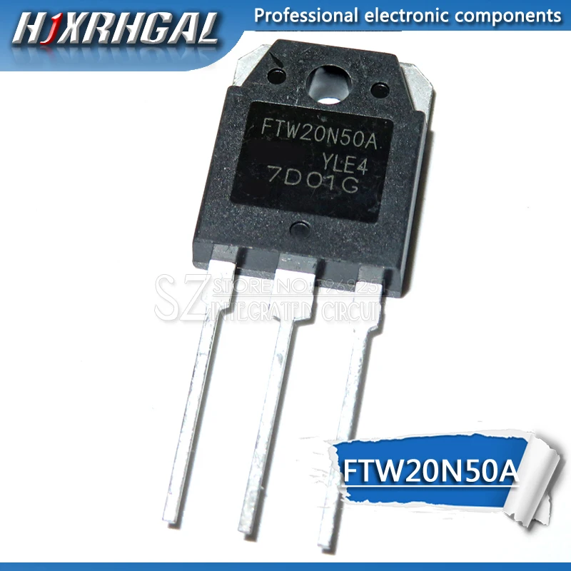 

10 шт FTW20N50A FTW20N50 TO-3P Новый и оригинальный HJXRHGAL
