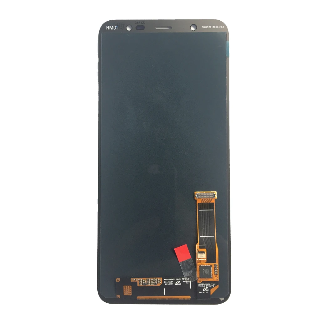 ЖК-дисплей J8 для Samsung Galaxy 2018 J810 экран + сенсорный Регулируемая яркость | Мобильные