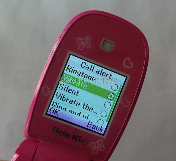 2 батареи флип hello Kitty сотовые телефоны W88 Роскошная Музыка флэш-светильник мини девочка леди детский, для мобильного телефона H-mobile W88
