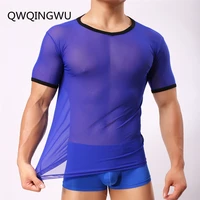 men undershirts breathable tight slimming transparent body shapewear vest shirt slim bodyshaper underwear vest undershirt