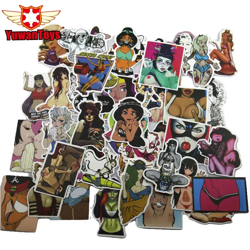 ПВХ красота микс сексуальная девушка грязный персональный шикарный наклейки