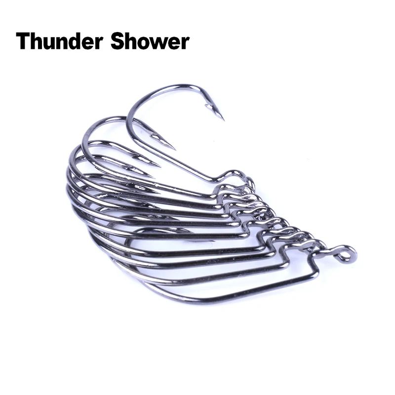ThunderShower 50 шт./лот крючки для морской рыбалки рыболовные снасти аксессуары ловли