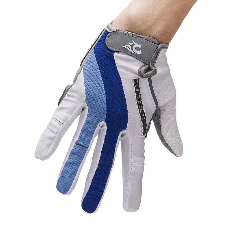 Robesbon мужские теплые MTB Bicicletas Guantes полный палец велосипед на открытом воздухе