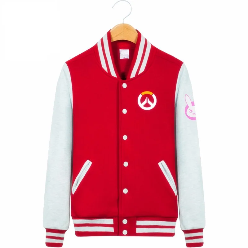 Костюм для косплея аниме Игры OW милая повседневная куртка D.VA толстовка худи