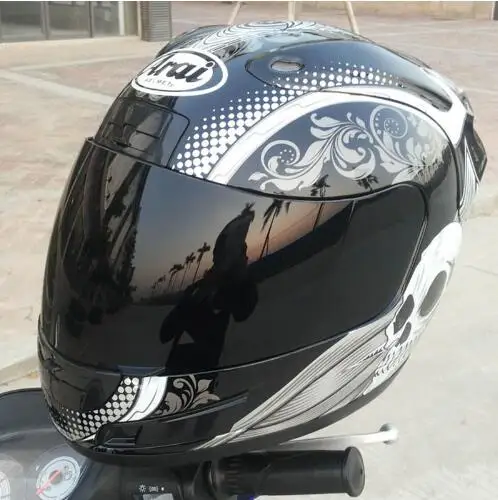 ARAI de cara completa moto rcycle moto Cruz casco de seguridad de la CEPE certificate hombre mujer casco moto casque de Capace - Цвет: 1