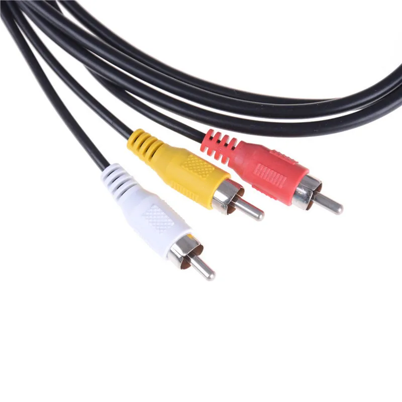 1 5 м USB 2 0 штекер к 3 RCA видео кабель AV аудио адаптер Шнур для оборудования HDD
