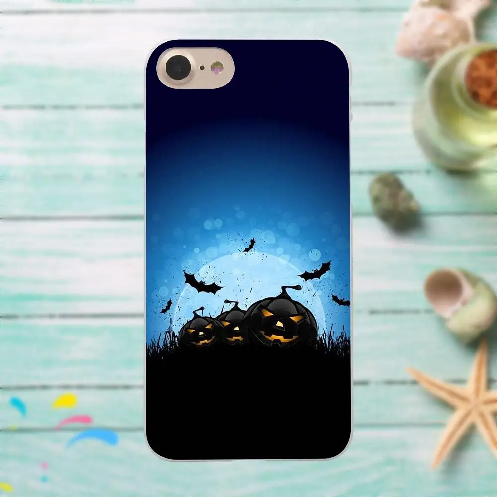 Soft Print Capa For Xiaomi Redmi Mi Note 7 8 9 SE Pro Lite Go Play Nightmare Before Christmas Halloween | Мобильные телефоны и