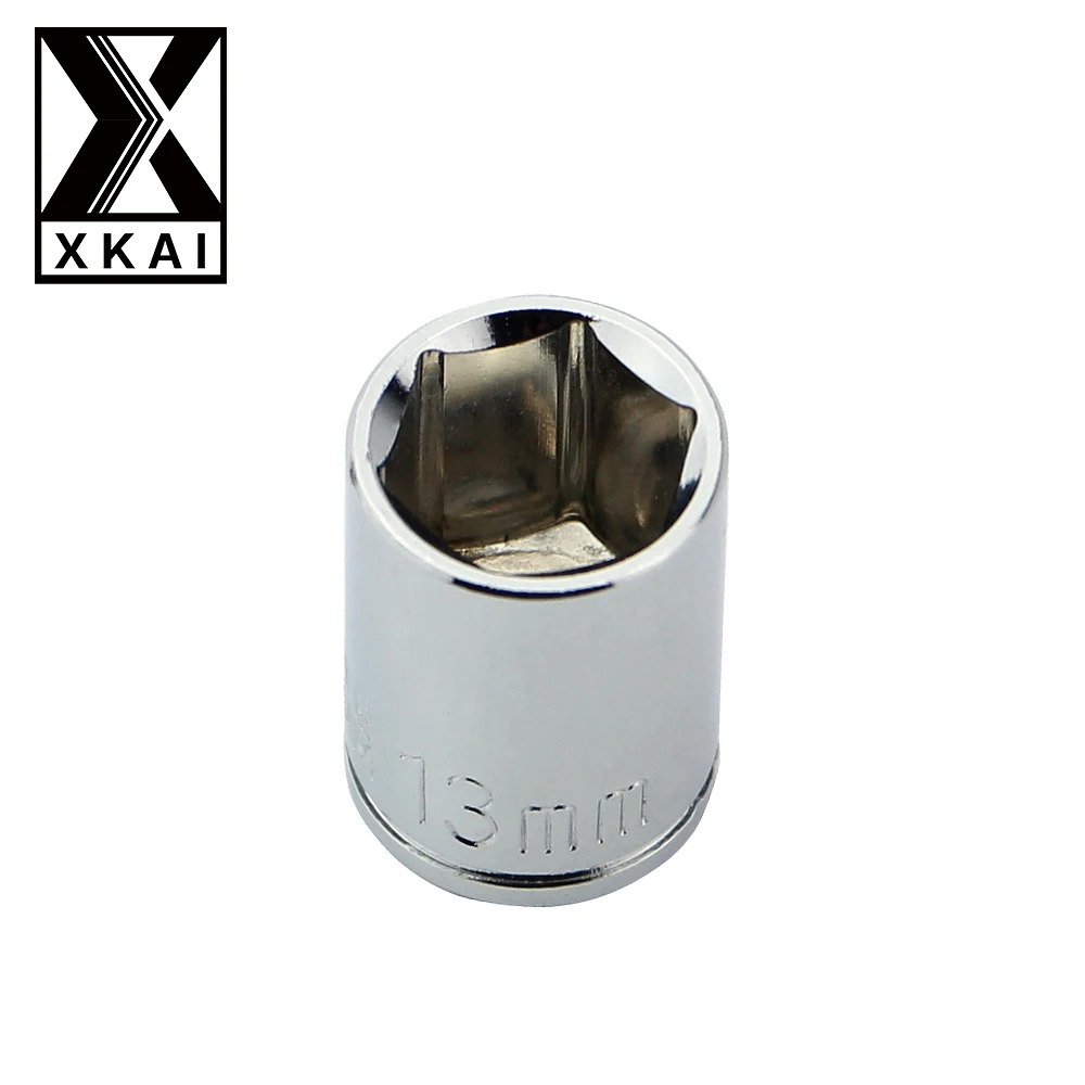 XKAI 1/4 &quot13 мм торцевой ключ с метрической головкой Набор торцевых головок болт