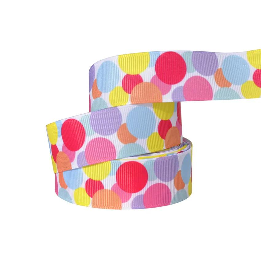 1 дюймовыечистые этикетки пробки модные узор в горошек Принт сердце печатная