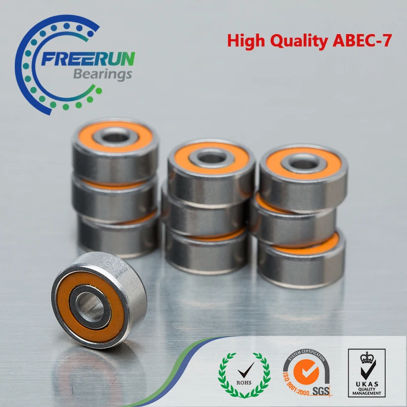 Подшипник рыболовной катушки 10 шт. 5x11x4 мм SMR115 2OS CB ABEC7 LD гибридный Керамический