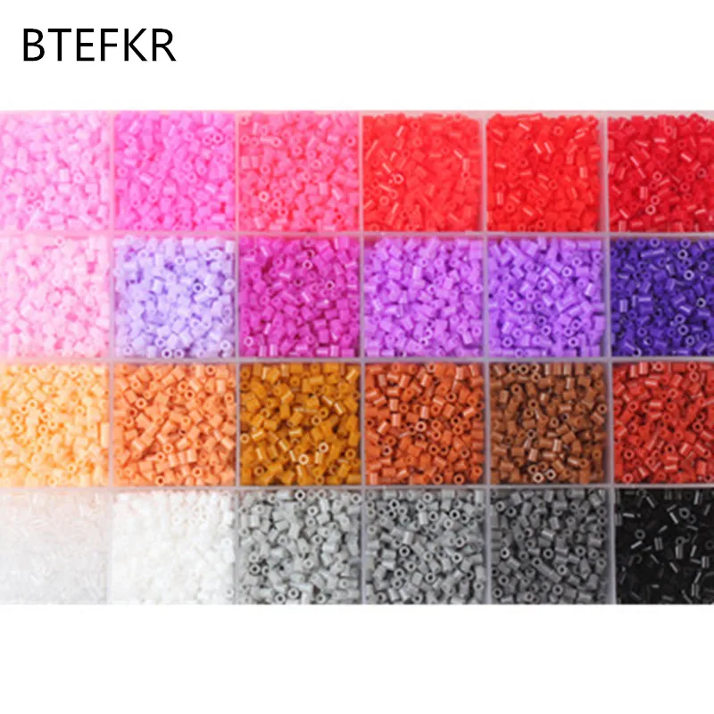 Пазлы Hama Beads 36000 шт./компл. 2 6 мм игрушки для детей 72 цвета бусины Perler развивающие |