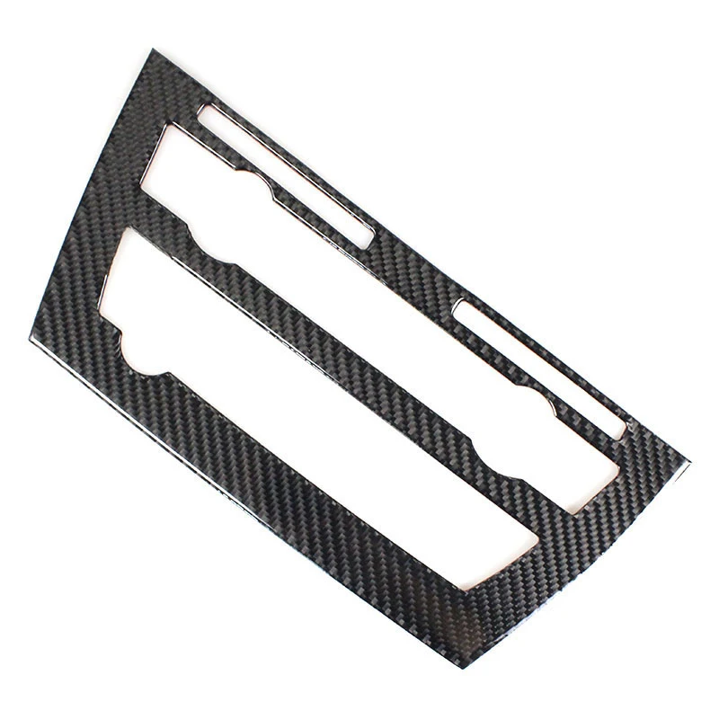 Автомобильные внутренние полосы из углеродного волокна кондиционер CD-панель