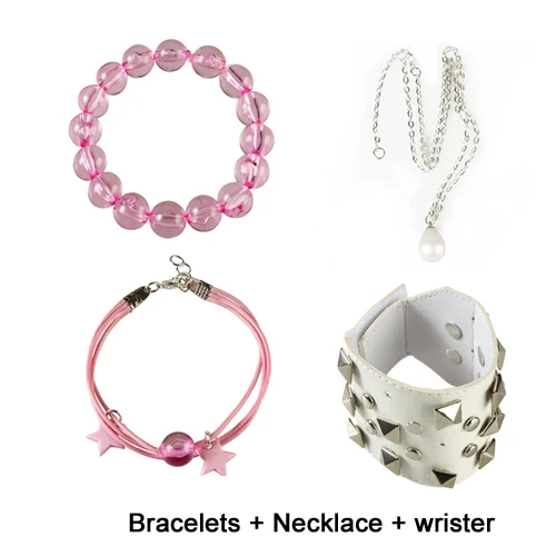 accessories Обувь для косплея «Королевство Сердец 3 Kairi Косплэй костюм на Хэллоуин Детский костюм для вечеринок, платье принцессы с принтом в виде сердца и платье Кайри косплэй костюм расстояние Косплэй костюм - Цвет: accessories