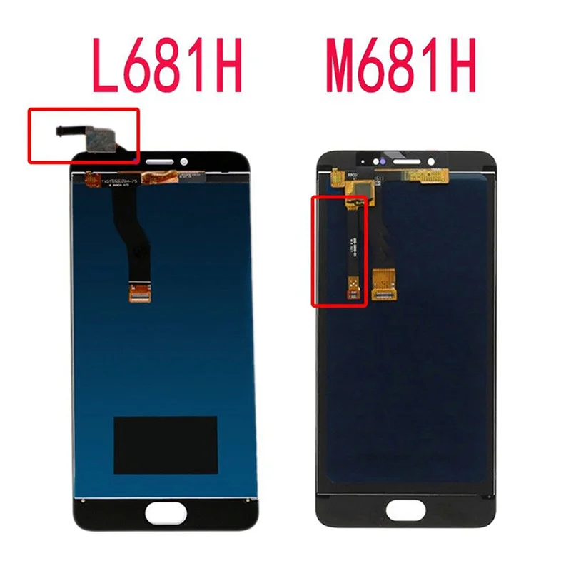 ЖК-экран для meizu M3 Note L681H ЖК-дисплей и протестированный сенсорный экран замены MEIZU