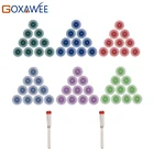 Вращающаяся щетка GOXAWEE с 2 оправками 3,0 мм, 10 шт.