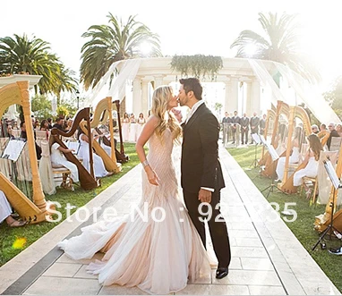 Simple White Wedding Dresses Silver Dress With Long Trains Casual Mermaid Floor-Length Cathedral/Royal Train Bead 2015 Discount | Свадьбы и