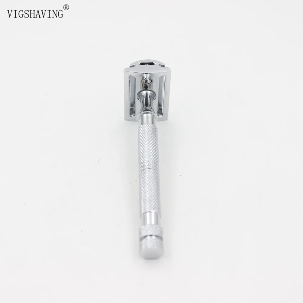 VIGSHAVING Горячая Нержавеющая сталь двойной край безопасности бритвы для мужчин бритья