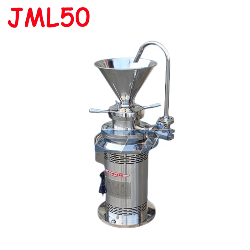 JML50 коллоидная мельница кунжутное покрытие шлифовальный станок коллоидная мельница арахисовое масло коллоидная мельница соевые бобы шлифовальный станок 220 В