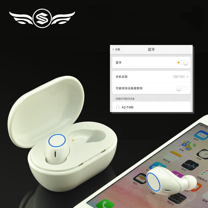 A2 TWS Bluetooth наушники для Redmi Airdots беспроводные 5 0 с шумоподавлением и микрофоном Xiaomi