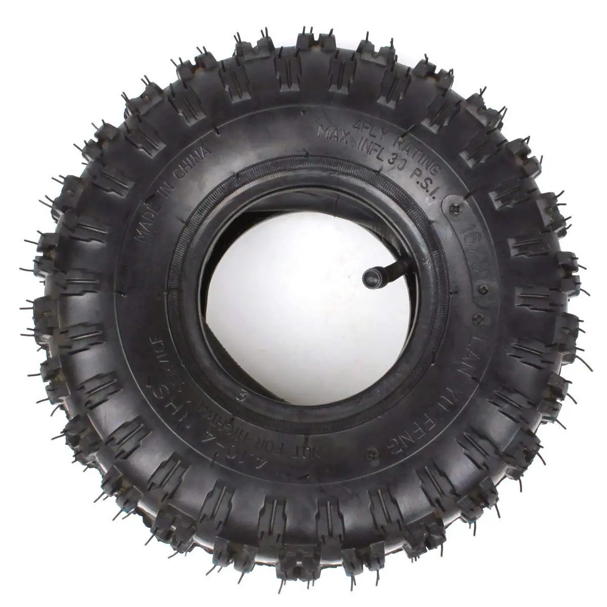 Шина Xzilla 4 10 410 10/3 50 + внутренняя трубка для садового ротатора снегоочистителя