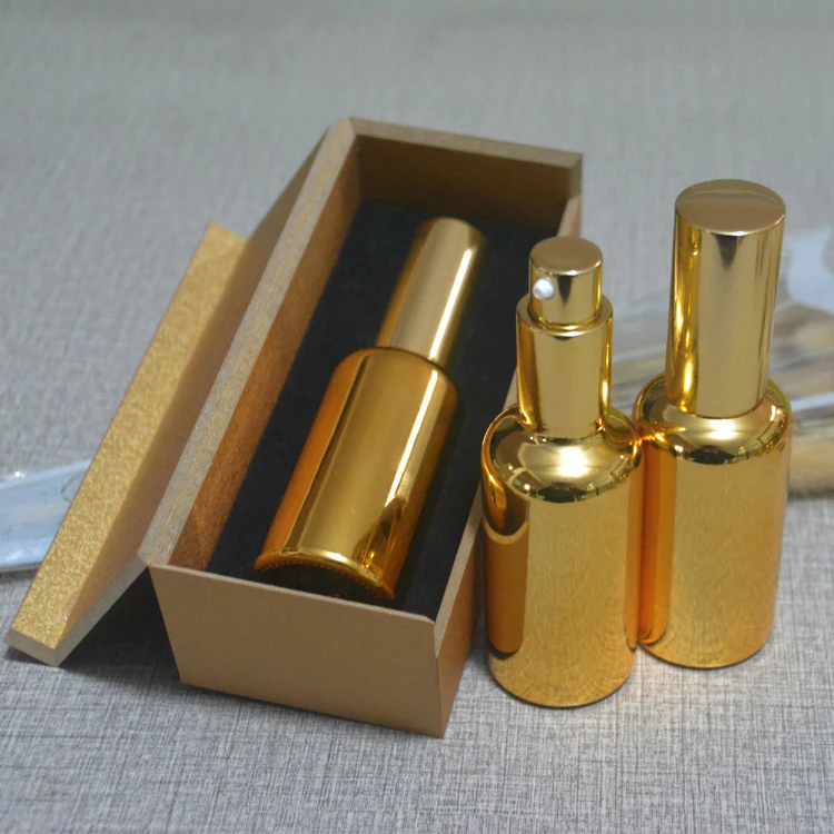 4 шт. позолоченные бутылки с насосом для лосьона 50 мл | Красота и здоровье