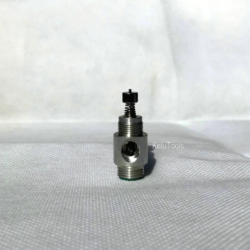 1Pc single-acting micro precision SMT solder paste adhesive silicone epoxy resin Dispensing Robot Valve Nozzle L89xD15xG1/8 |