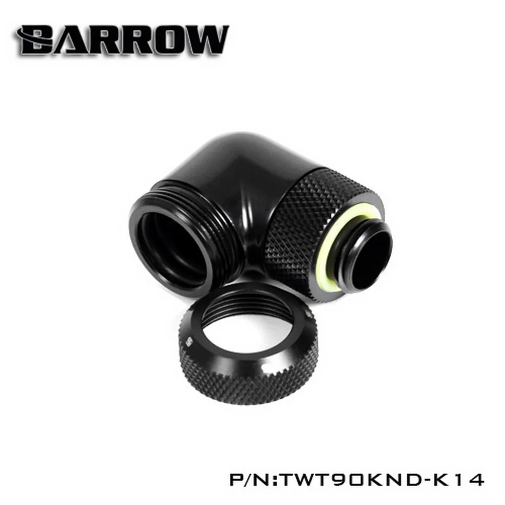 Barrow G1/4 &quotКолено 90 градусов жесткая трубка Женский фитинг фоторазъем|hard tube|barrow