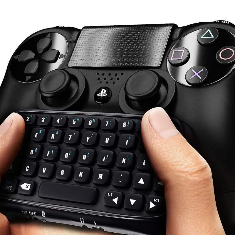 В наличии! Черная Беспроводная клавиатура для сообщений чата 1 шт. разъем 3 5 мм