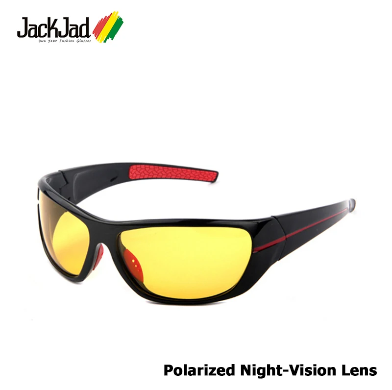 

JackJad Fashion Night Driving Polarized Sunglasses Goggles Men Outdoor Sport Fishing Night Vision Sun Glasses Oculos De Sol 2211